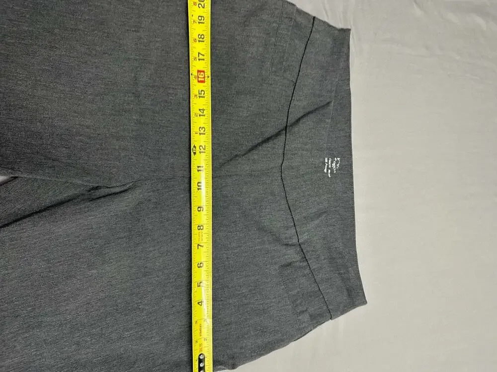 Kim Rogers Women's Gray Pull-On Slim Leg Knit Trousers Size 14W Average - Picture 3 of 5